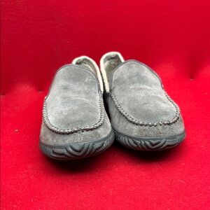 Gray Suede Men's Loafers SZ 9.5 men’s box 96